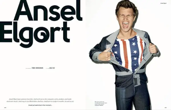 Ansel Elgort tanzt für British GQ Style einen Sturm