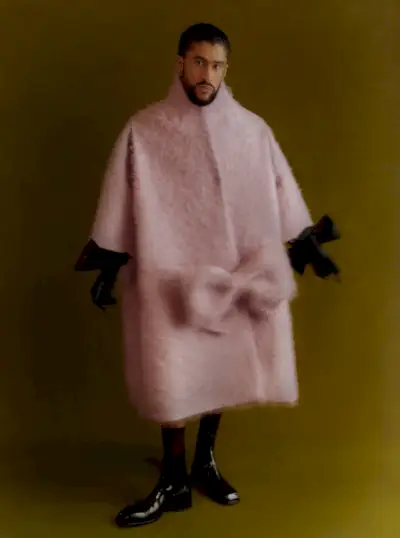 צילום Bad Bunny TIME Maison Margiela 2023