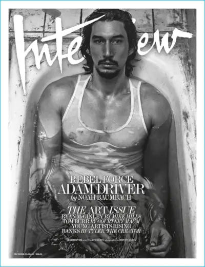 Adam Driver na okładce magazynu „Wywiad” i rozmowy z Martinem Scorsese