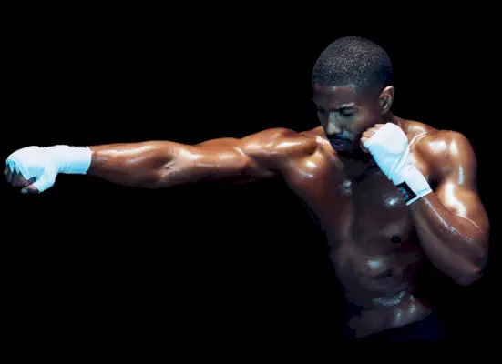 Michael-B-Jordan-운동-사진-2015-남성-피트니스-사진 촬영