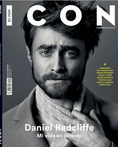 Daniel Radcliffe covert Icoon El Pais.
