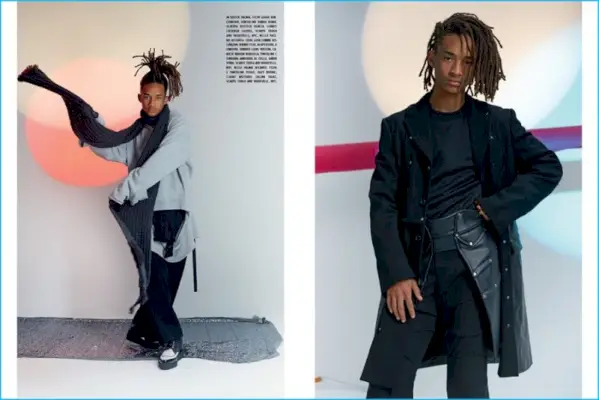 L의 Michael Philouze가 스타일링한 Jaden Smith