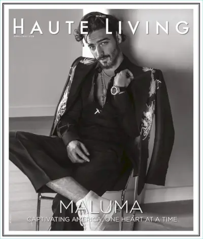 Maluma covert Haute Living en spreekt over F.A.M.E. Album en Engelse muziek
