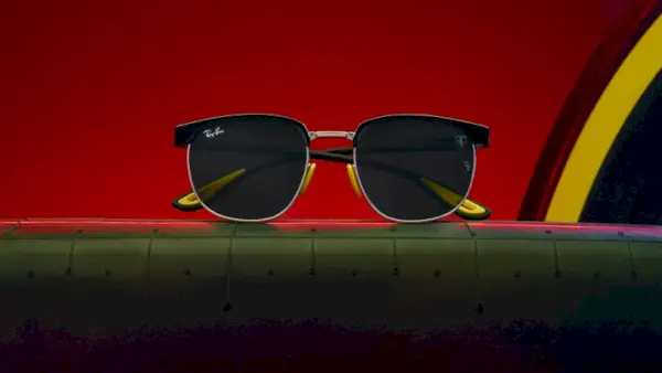 Okulary przeciwsłoneczne Ray-Ban x Scuderia Ferrari RB3698M