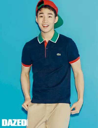 Henry do Super Junior-M posa em Lacoste L!VE para Dazed & Confused Korea