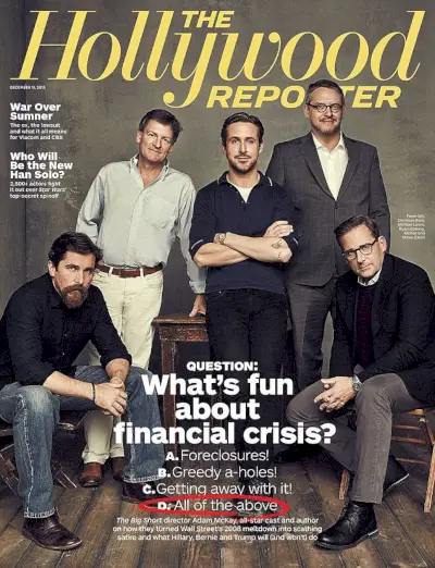 The Hollywood Reporter: Christian Bale, Ryan Gosling + mehr Dish bei „The Big Short“