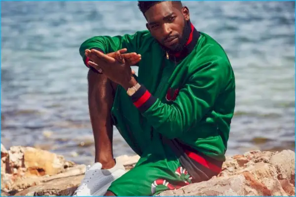 Tinie Tempah reist mit Mr. Porter nach Ibiza