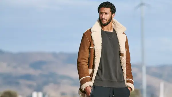 Colin Kaepernick pózuje pro pana Portera, Talks Style