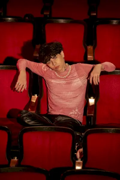 Landon Barker フェイクレザーパンツ Boohoo Man 2022