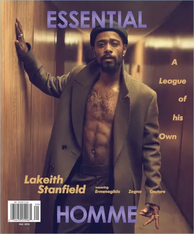 Lakeith Stanfield enfile Ermenegildo Zegna Couture pour Essential Homme Cover Story