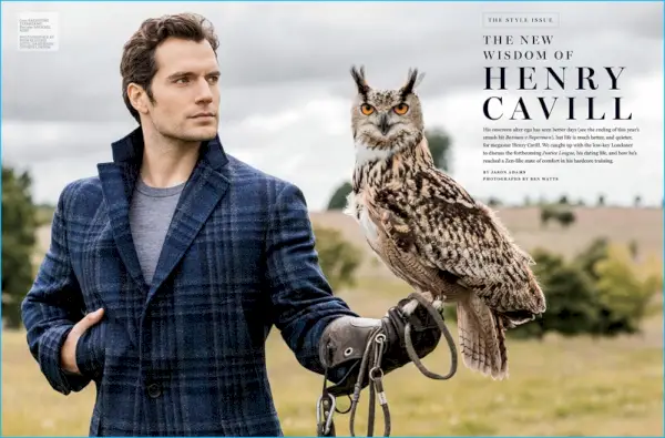 Henry Cavill fotografiado por Ben Watts para Men's Fitness.