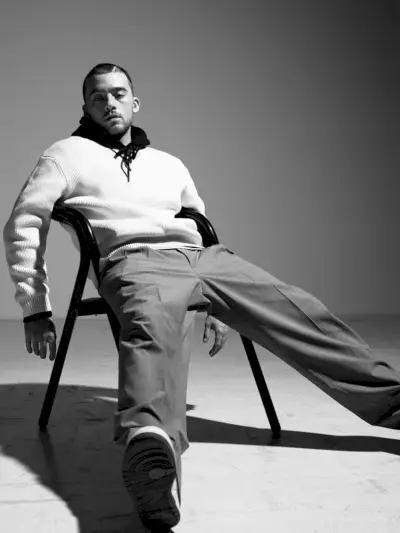 Angus Cloud Photoshoot Euphoria Svart-hvitt fotomote 2022