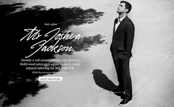 Joshua Jackson abbraccia la sartoria rilassata per Mr Porter