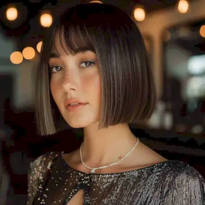 Chin-Length Blunt Cut