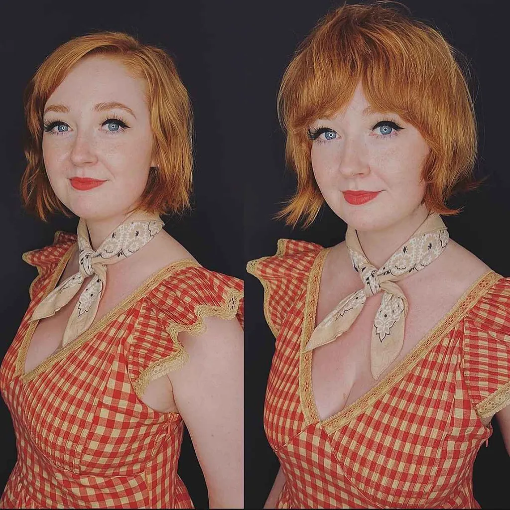 Teksturert barberkniv for hakelange lokker' title=