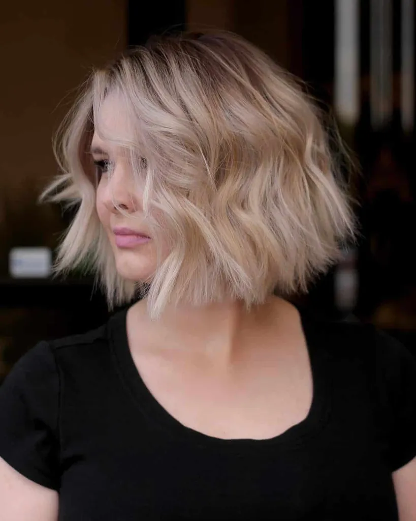 Hake-lengde tekstur for tynt hår' title=