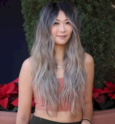 Face-Framing Long Choppy Hairstyle