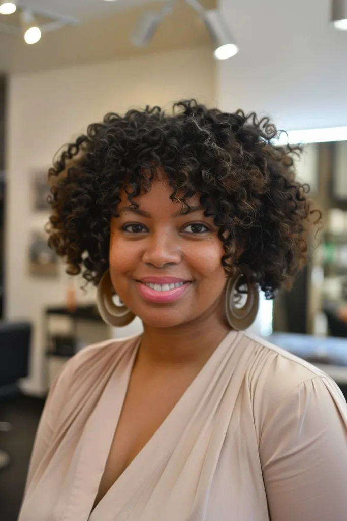 שיער מתולתל מסגור פנים 4a' title=