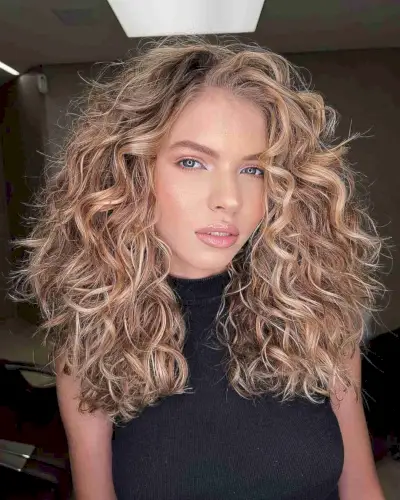 Stunning Darker Blonde Curls