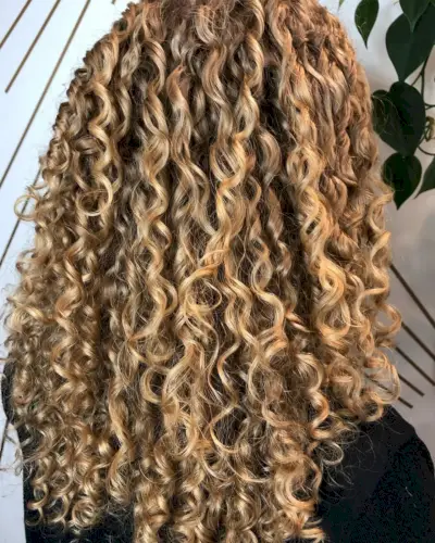 Cute Naturally Curly Blonde