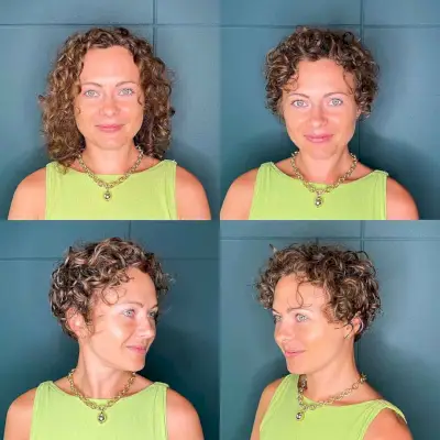 Shaggy Long Pixie Cut for Curly Hair