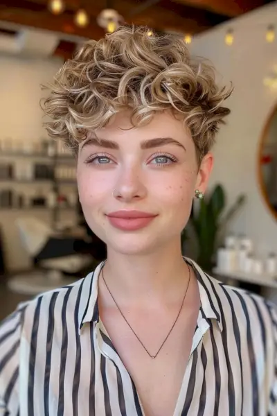 Blonde Pixie