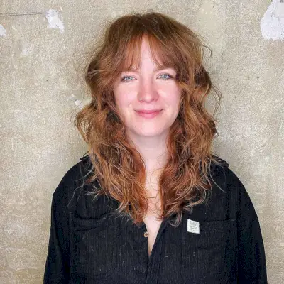 Wolf Hair with Loose Waves and Layers