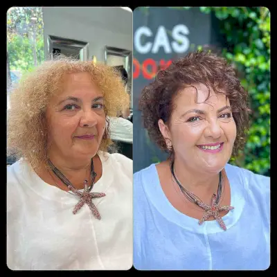 Mature Short Curls for Women with Fine Hair