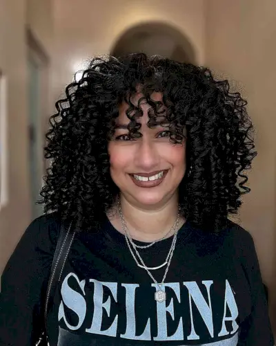 Rezo-Inspired Curly Cut with Bangs