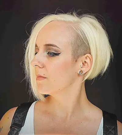 Edgy Asymmetrical Bob