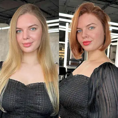 Neck-Length Side Parted Bob Hairstyle for Square Faces