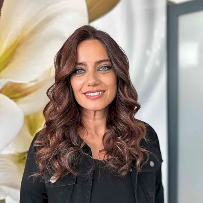 Dark Chestnut Brown Balayage Hair for Oval Faces