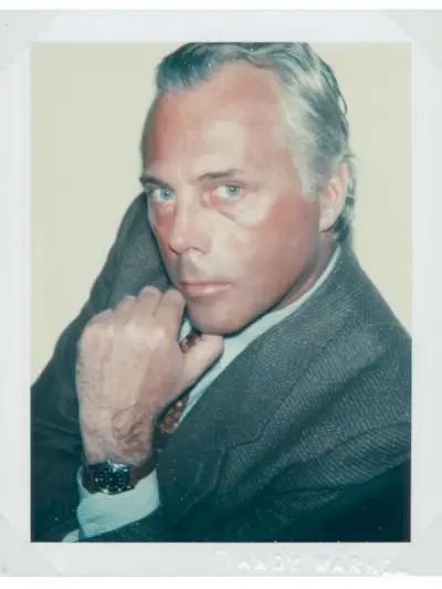 Guarda Young Valentino e Armani di Andy Warhol