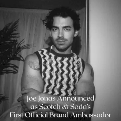 Joe Jonas Scotch & Soda Black & White Foto