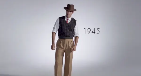 צפו ב-100 שנים של אופנת גברים + בגדי ים