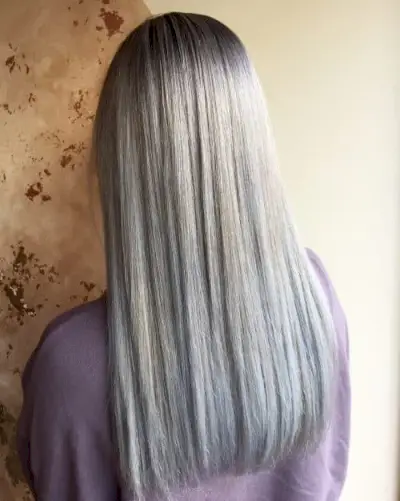 Silver and Platinum Blonde