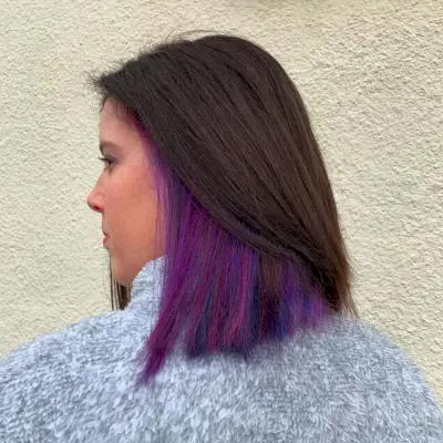 Modern Orchid Peekaboo Highlights