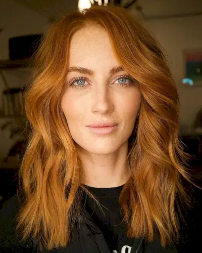Luminous Deep Ginger Copper