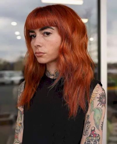 70 idee per capelli in rame alla moda