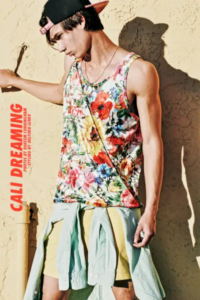 Paul Kiefer în „Cali Dreaming” de Rakeem Cunningham pentru Styles Way Exclusive