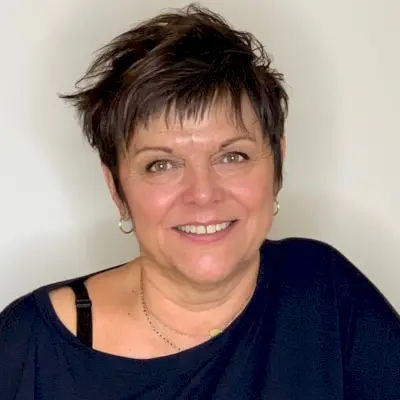 Short choppy pixie for fine-haired older ladies