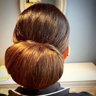 large bun chignon
