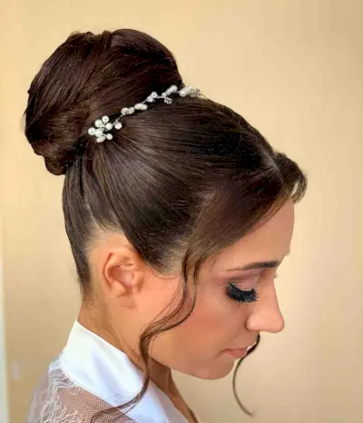 Easy Top Knot Updo