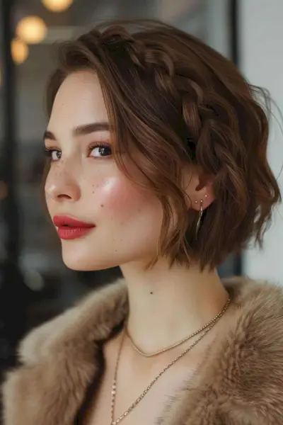 Effortless Glam hairstyle