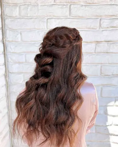 Boho Romance Date Night Hairstyle