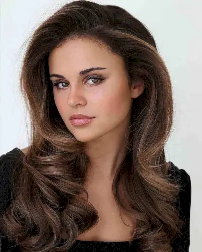 Date Night Hot Rollers and Heat Styled Hair