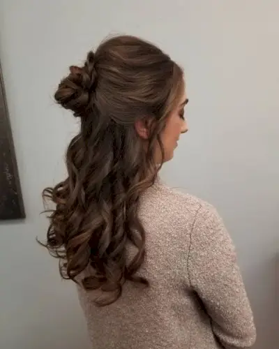 Picture of belle of the ball hairstyle