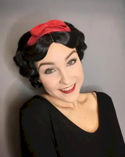 Princess Snow White Hair