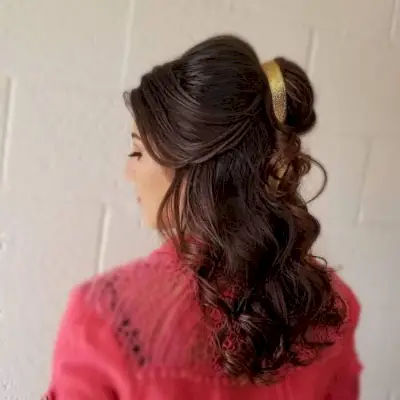 Princess Belle Updo