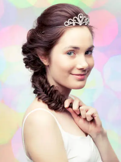 Pretty Princess Fishtail Braids